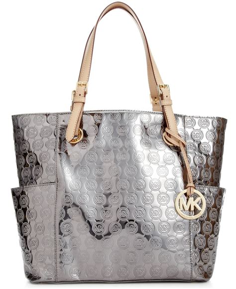 blue signature michael kors bag|Michael Kors tote signature.